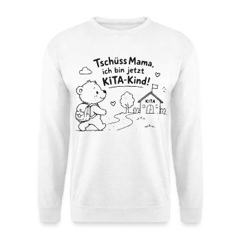Kita Abschied Abenteuer Bär - Unisex Pullover - Weiß - Vorne