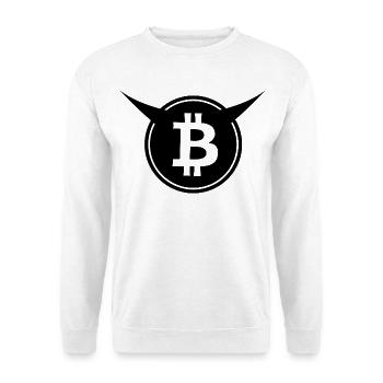 T-shirts de fans Bitcoin - Sweat-shirt Unisexe - blanc - Devant