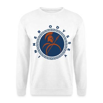 Inner Odyssey mythischer Krieger - Unisex Pullover - Weiß - Vorne