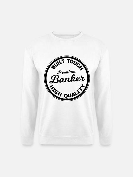 Banker Fanshirt - Unisex Pullover - Weiß