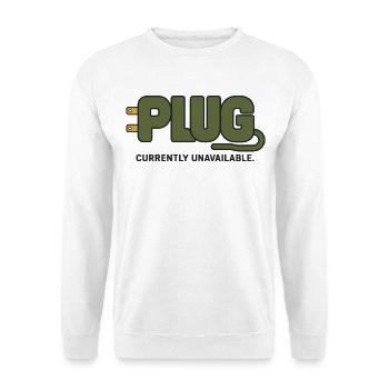 STECKER – Derzeit nicht verfügbar - Unisex Pullover - Weiß - Vorne