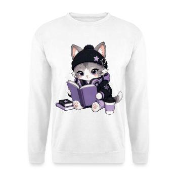 Leserchat - Unisex Pullover - Weiß - Vorne