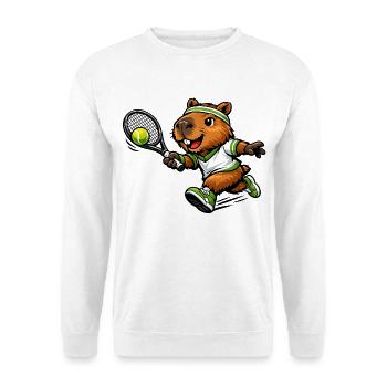 koala, poker, pokerspiel, spielkarten, pokerchips, - Unisex Pullover - Weiß - Vorne