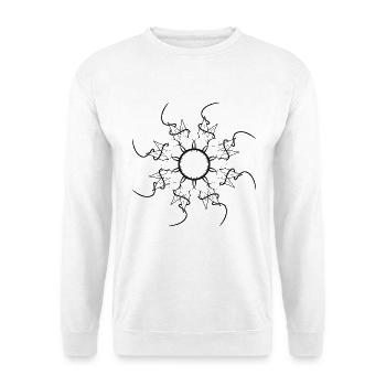 Bloom Sigil - Sweat-shirt Unisexe - blanc - Devant