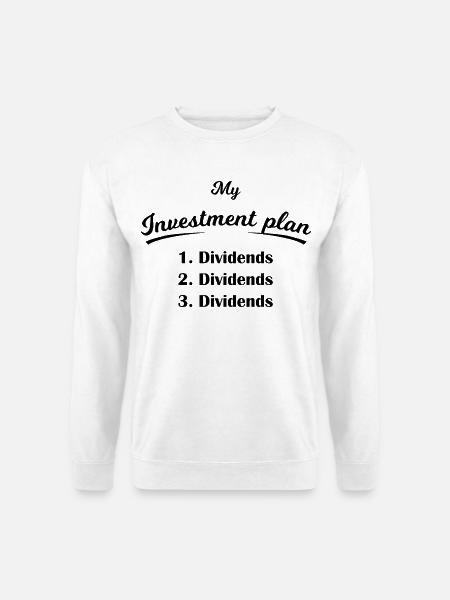 Dividenden Investor - Unisex Pullover - Weiß