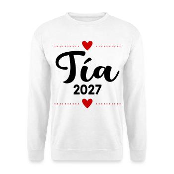 Spanische Tante 2027 - Unisex Pullover - Weiß - Vorne