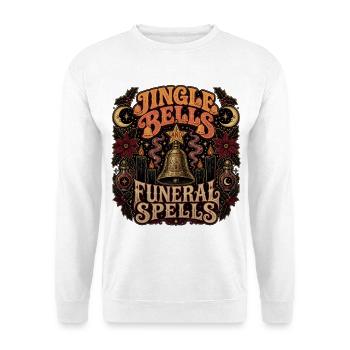 Clochettes et sorts funéraires - Sweat-shirt Unisexe - blanc - Devant