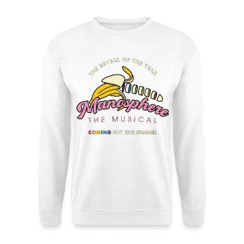 Manosphere The Musical - Unisex Sweatshirt - white - Front