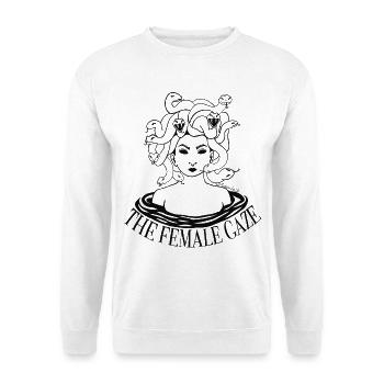 The female gaze - Unisex Sweatshirt - white - Front