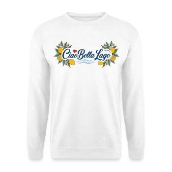 Ciao Bella Lago Zitronen - Unisex Pullover - Weiß - Vorne