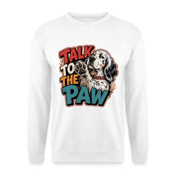 English Setter - Unisex Sweatshirt - white - Front