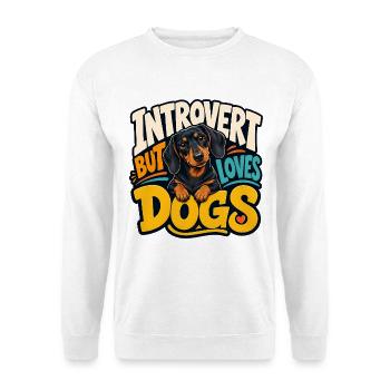 Dachshund - Unisex Sweatshirt - white - Front