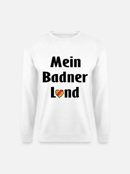 Mein liebes Badnerland - Unisex Pullover - Weiß