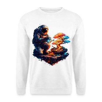Cosmic Gardener Bonsai - Unisex Sweatshirt - white - Front