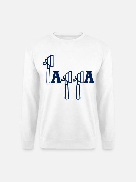 Schwedischer Kaffeepapa - Unisex Pullover - Weiß