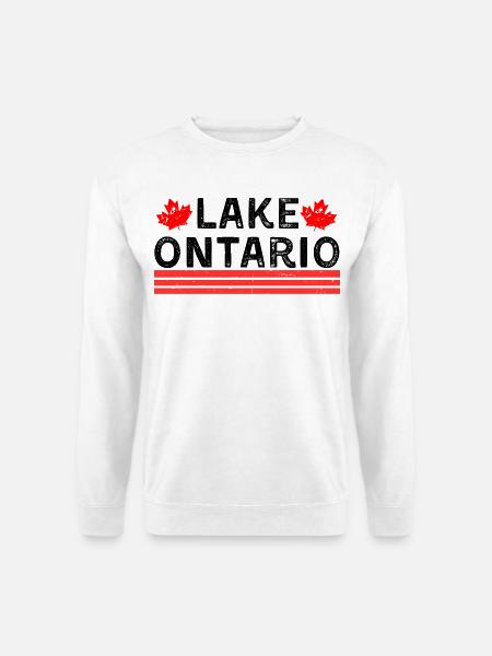 Ontariosee, Kanada - Unisex Pullover - Weiß