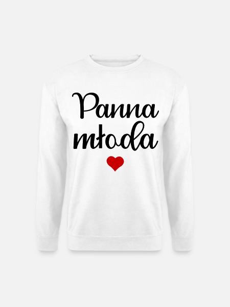 Polnische Braut - Unisex Pullover - Weiß