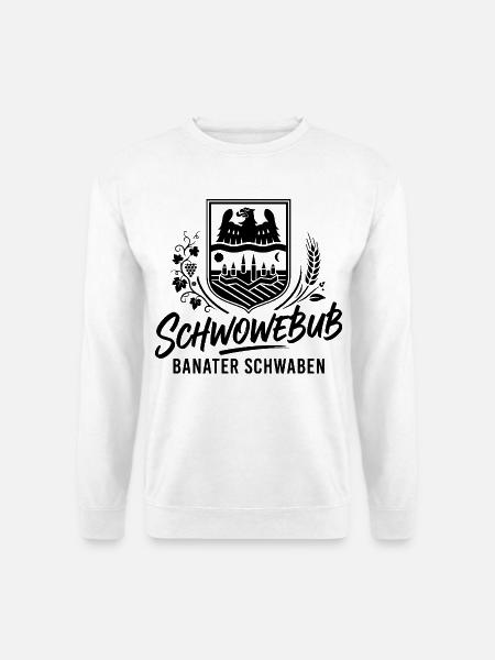 Banater Schwaben | Schwowebub | Tradition - Unisex Pullover - Weiß