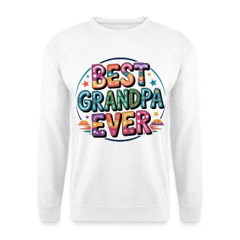 Beste Oma Ever - Unisex Pullover - Weiß - Vorne - Alina (178cm) & Michal (187cm)