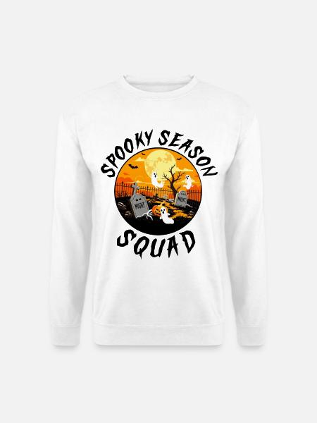 Spooky Season Squad von Helfspawn - Unisex Pullover - Weiß
