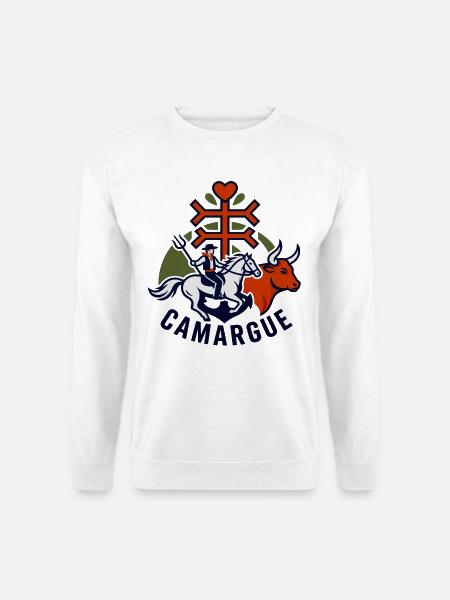 Gardians Camargue Equestrian - Unisex Pullover - Weiß