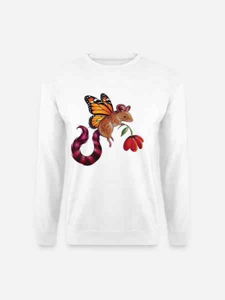 Fantastische Fledermaus - Unisex Pullover - Weiß