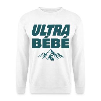Ultra Baby Trail - Unisex Pullover - Weiß - Vorne - Alina (178cm) & Michal (187cm)