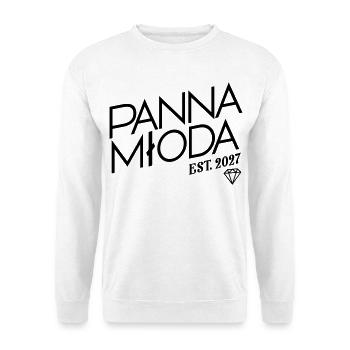 Polnische Braut 2027 - Unisex Pullover - Weiß - Vorne - Alina (178cm) & Michal (187cm)