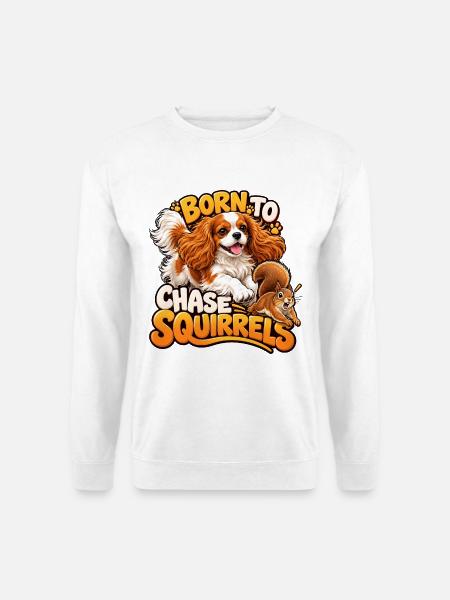 Kavallerier King Charles Spaniel - Unisex Pullover - Weiß