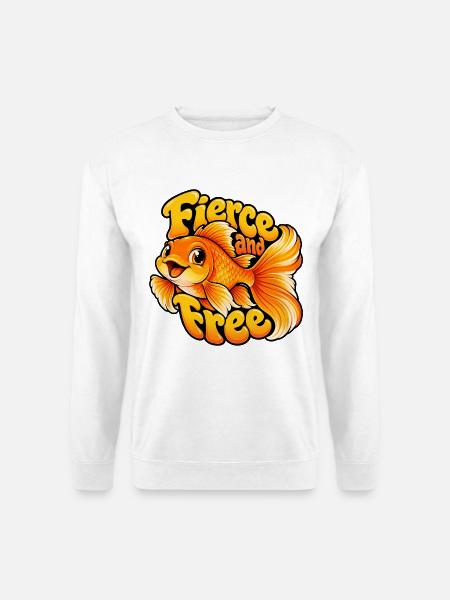 Goldfische - Unisex Pullover - Weiß