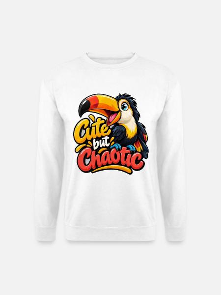 TUKAN - Unisex Pullover - Weiß