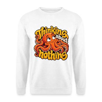 KRAKE - Unisex Pullover - Weiß - Vorne - Alina (178cm) & Michal (187cm)
