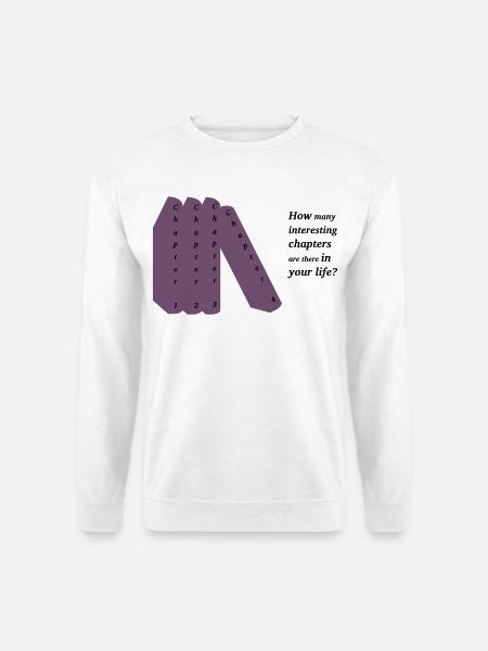 DEIN Leben. Your life. - Unisex Pullover - Weiß