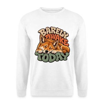 Dingo - Unisex Pullover - Weiß - Vorne - Alina (178cm) & Michal (187cm)