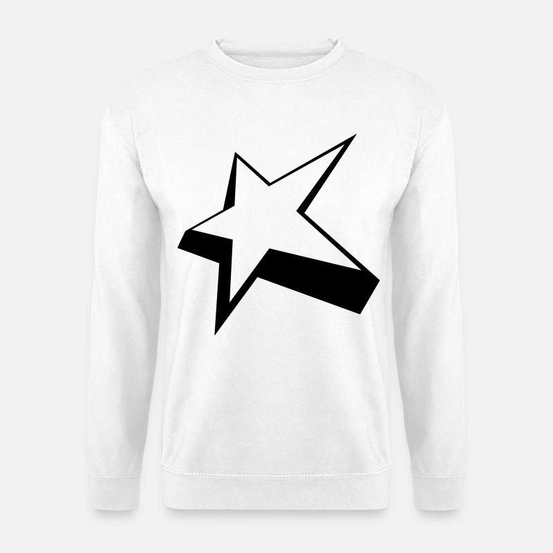 Star - Unisex Sweatshirt - white