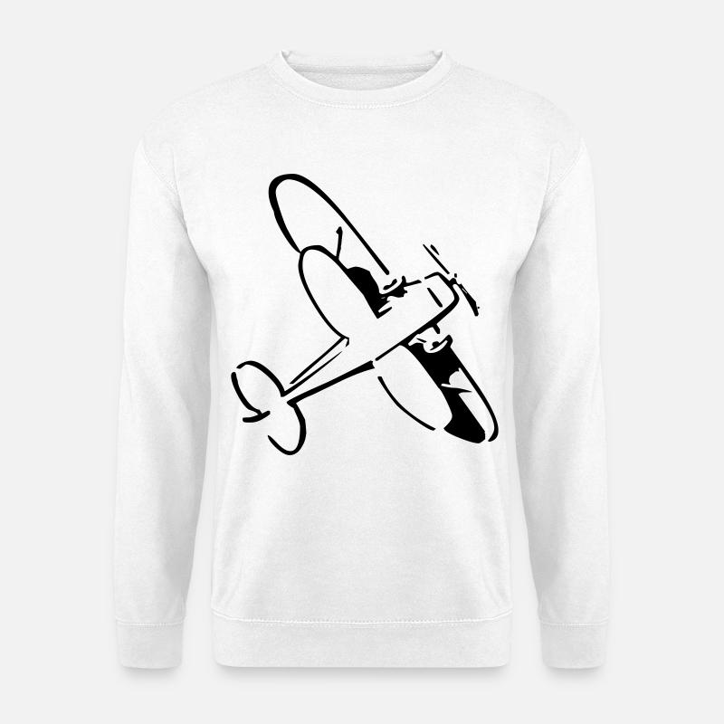 Doppeldecker - Unisex Pullover - Weiß