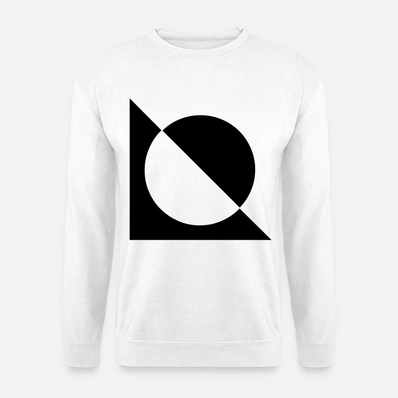 Black and white - Unisex Sweatshirt - white