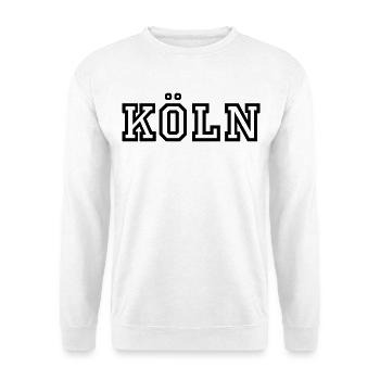 Cologne - Sweat-shirt Unisexe - blanc - Devant