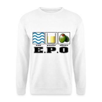 epo - Unisex Sweatshirt - white - Front