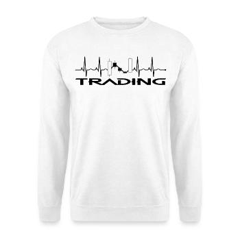Trading - Unisex Sweatshirt - white - Front