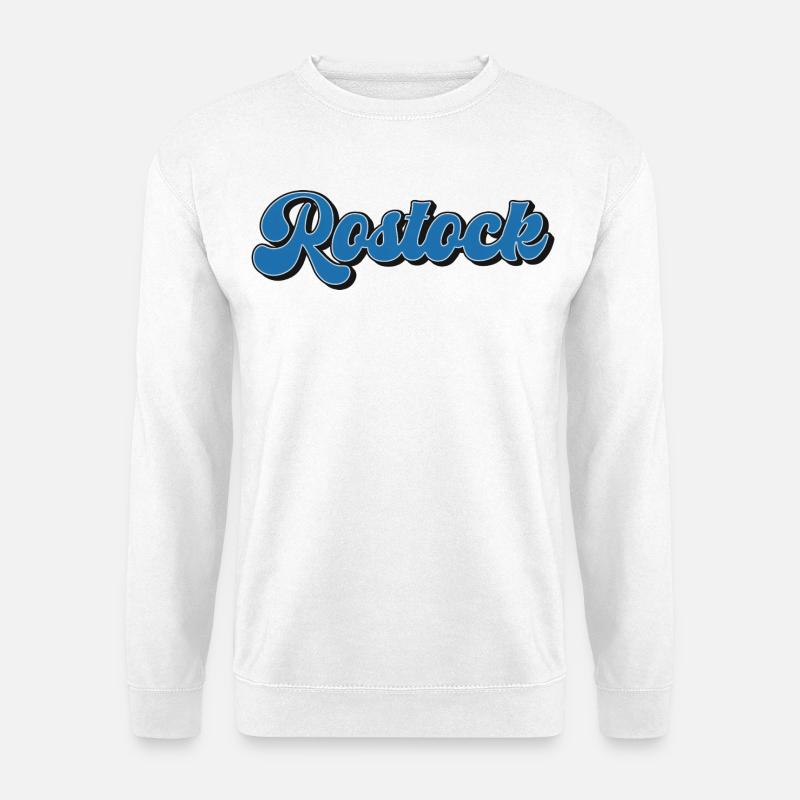 Rostock - Unisex Pullover - Weiß