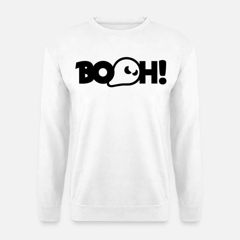 Booh - Unisex Pullover - Weiß