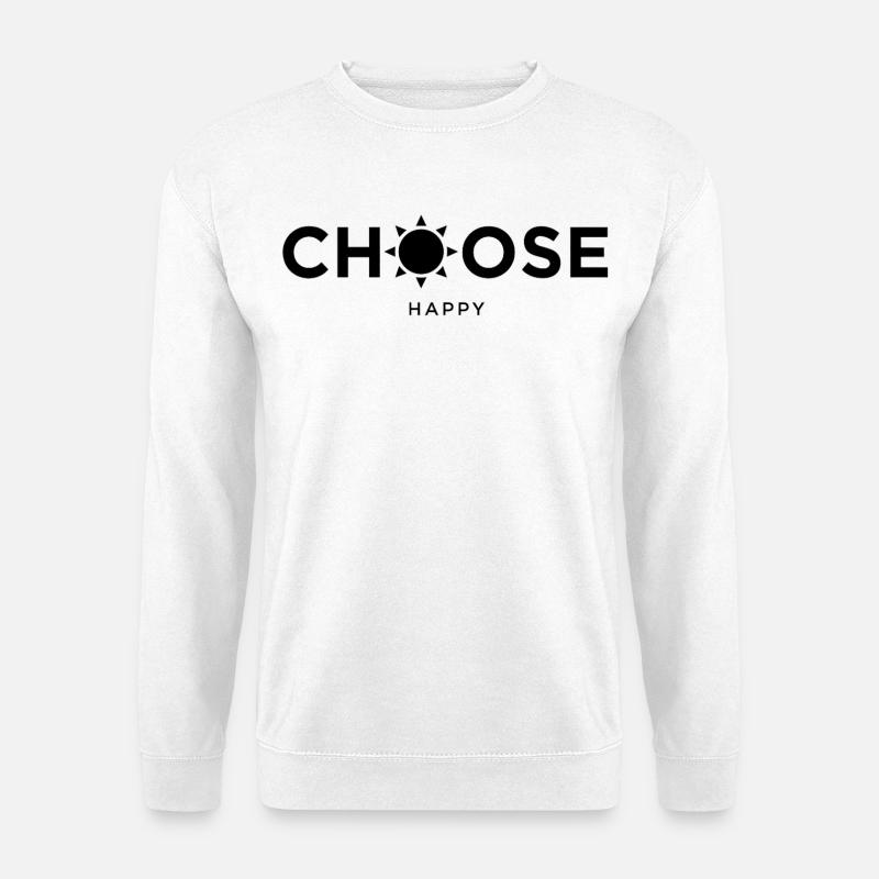 Himmlischer Sonnenschliff Inspirierendes Design - Unisex Pullover - Weiß