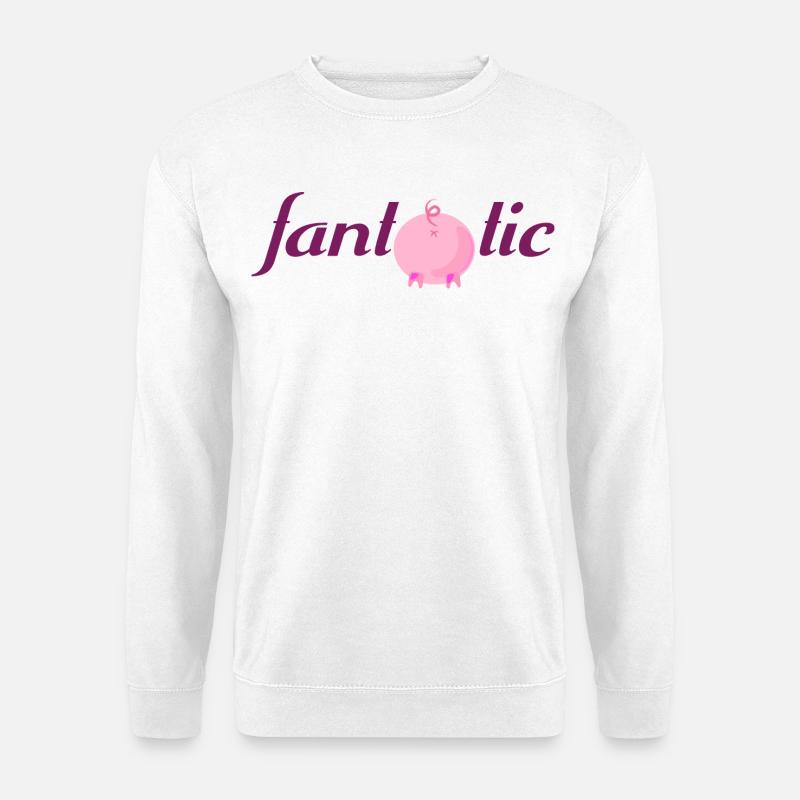 Fantastisch - fantastic - fantasstic - Unisex Pullover - Weiß