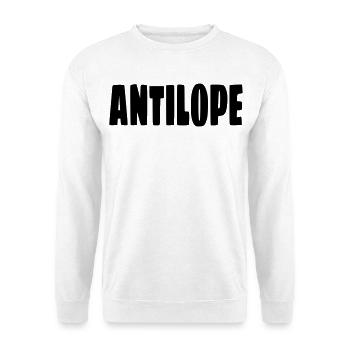 Antelope. For wheelchair users with humor # - Unisex Sweatshirt - white - Front