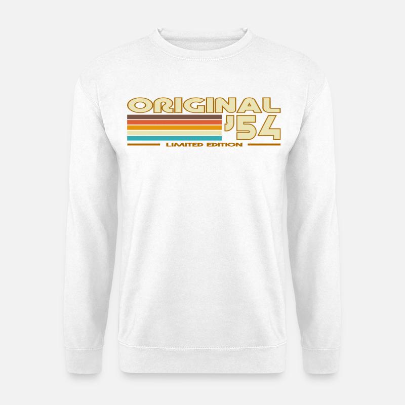Original 54 Rainbow Retro - Unisex Sweatshirt - white