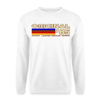 1985 - Unisex Sweatshirt - white - Front