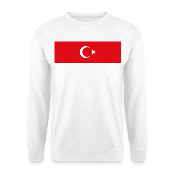 TÜRKEI TÜRKIYE TÜRKISCHE Europa Sport Fan - Unisex Pullover - Weiß - Vorne