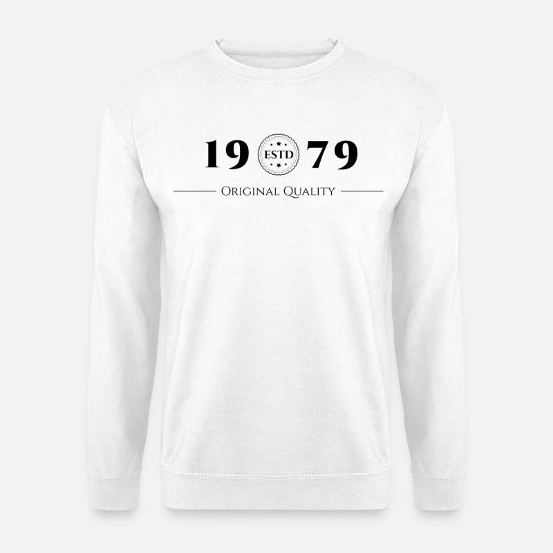 1979 Original Quality Siegel - Unisex Pullover - Weiß