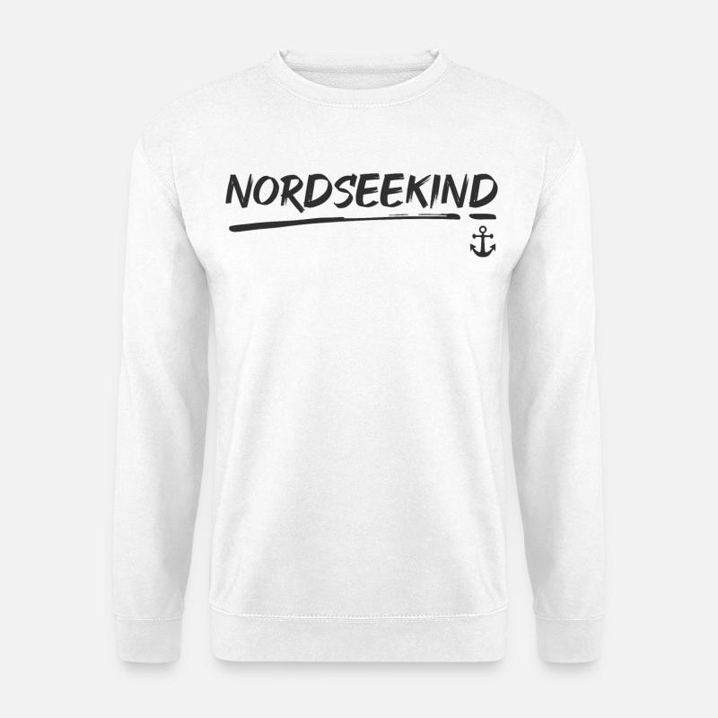 Nordseekind - Unisex Pullover - Weiß